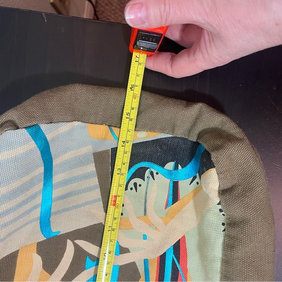 VTG Custo Barcelona Graphic Canvas Crossbody Bag | Y2K Art Face Embroidery - Picture 10 of 16